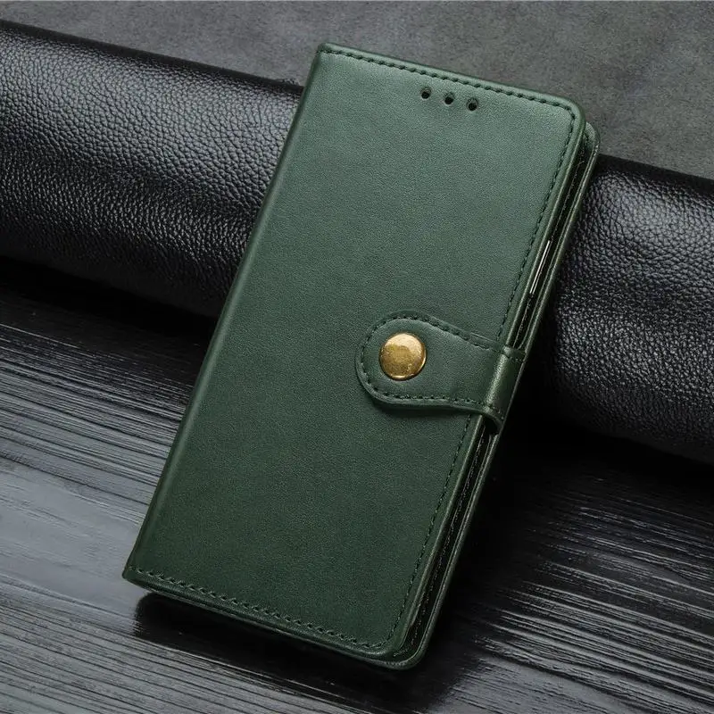 Green Чехол для Xiaomi mi 9 Lite CC9 Pro CC9E чехол Роскошный Ретро кожаный бумажник флип чехол для телефона для Xiaomi mi 9T mi 9 Pro mi 9T Coque - Цвет: Green
