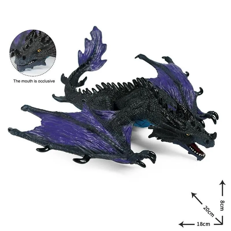 Хищник Юрского периода хищник открытый рот птеродактил динозавр модель