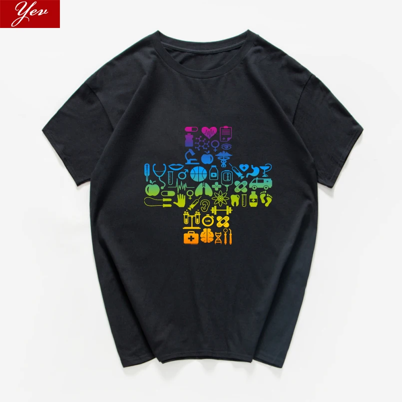 

Medical Science Sarcastic Graphic T Shirt men 100% Cotton Biology Hospital tshirt men Summer streetwear Novelty Tee shirt homme