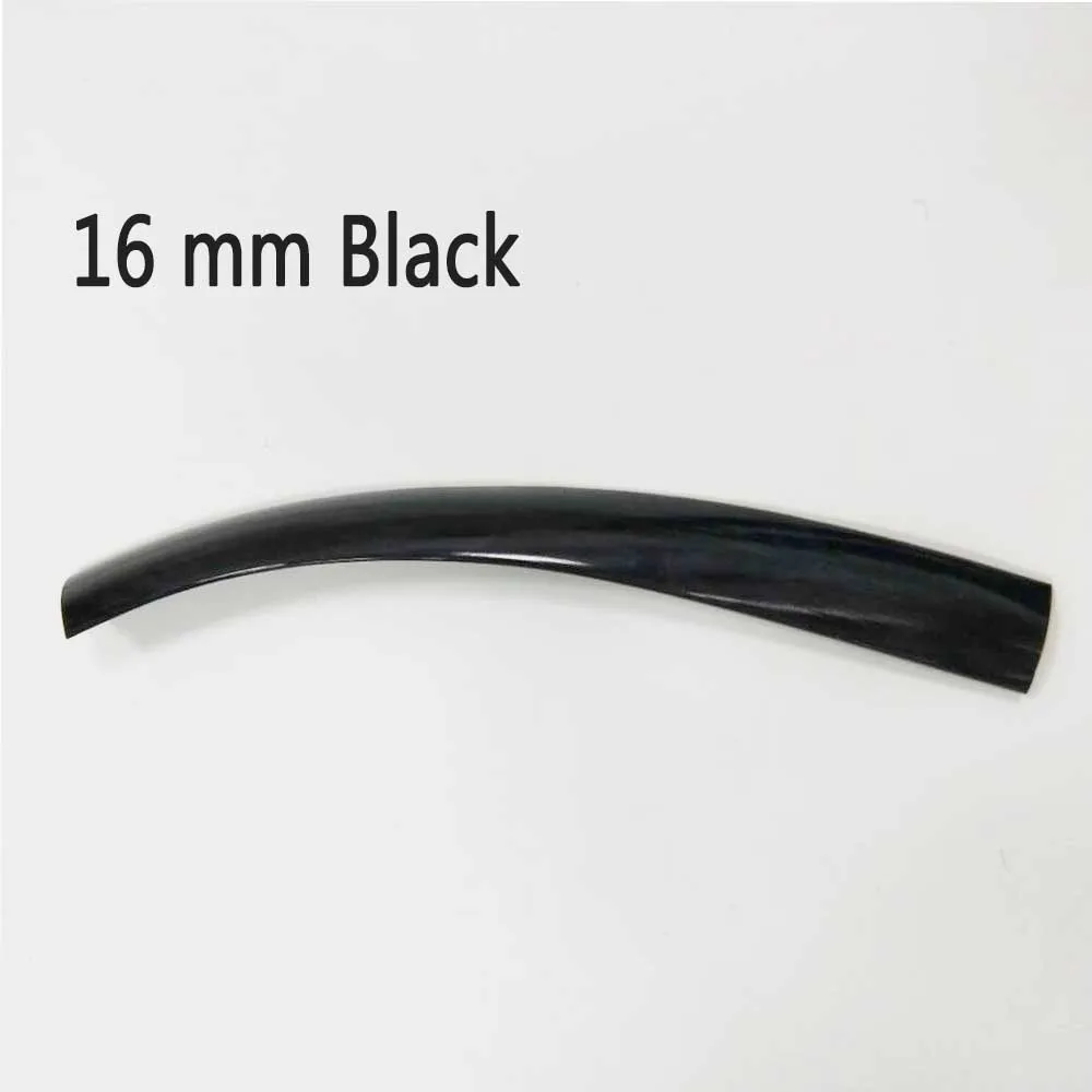 16mm black 32,8фт 10 м длина 16 мм/19 мм ширина Пластиковые Т-образные формы для аркадных игр MAME машина шкаф хром/черный - Цвет: 16mm black