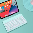 Для iPad клавиатура Беспроводная Bluetooth Клавиатура teclado планшет для iPad Xiaomi Samsung Huawei планшет Android IOS Windows