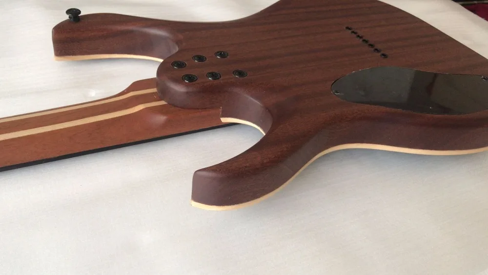 Новая гитара+ блокирующий тюнер+ mayones duvell 7 Струнная Гитара Гриф из черного дерева 5 слойный шейный болт mayones гитара