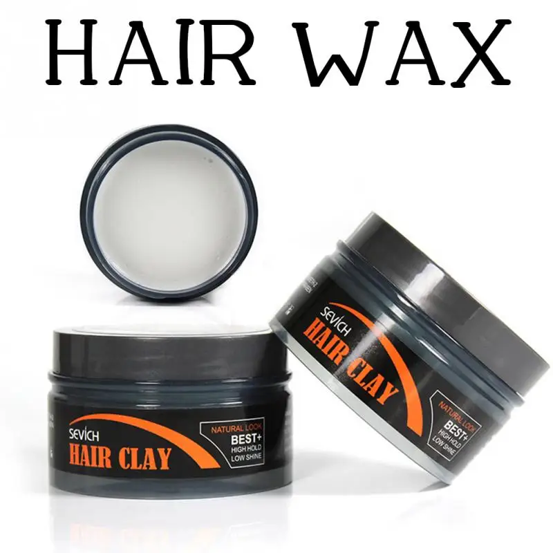 Натуральная Повседневная стильная глина для волос матовая Современная