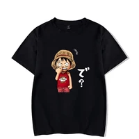 cut nose luffy short sleeved t shirt ladies bottoming shirt one piece unisex t shirt tops for lovers graphic tee harajuku
