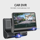 Автомобильный видеорегистратор LS с 3 камерами и объективом 4,0 дюйма