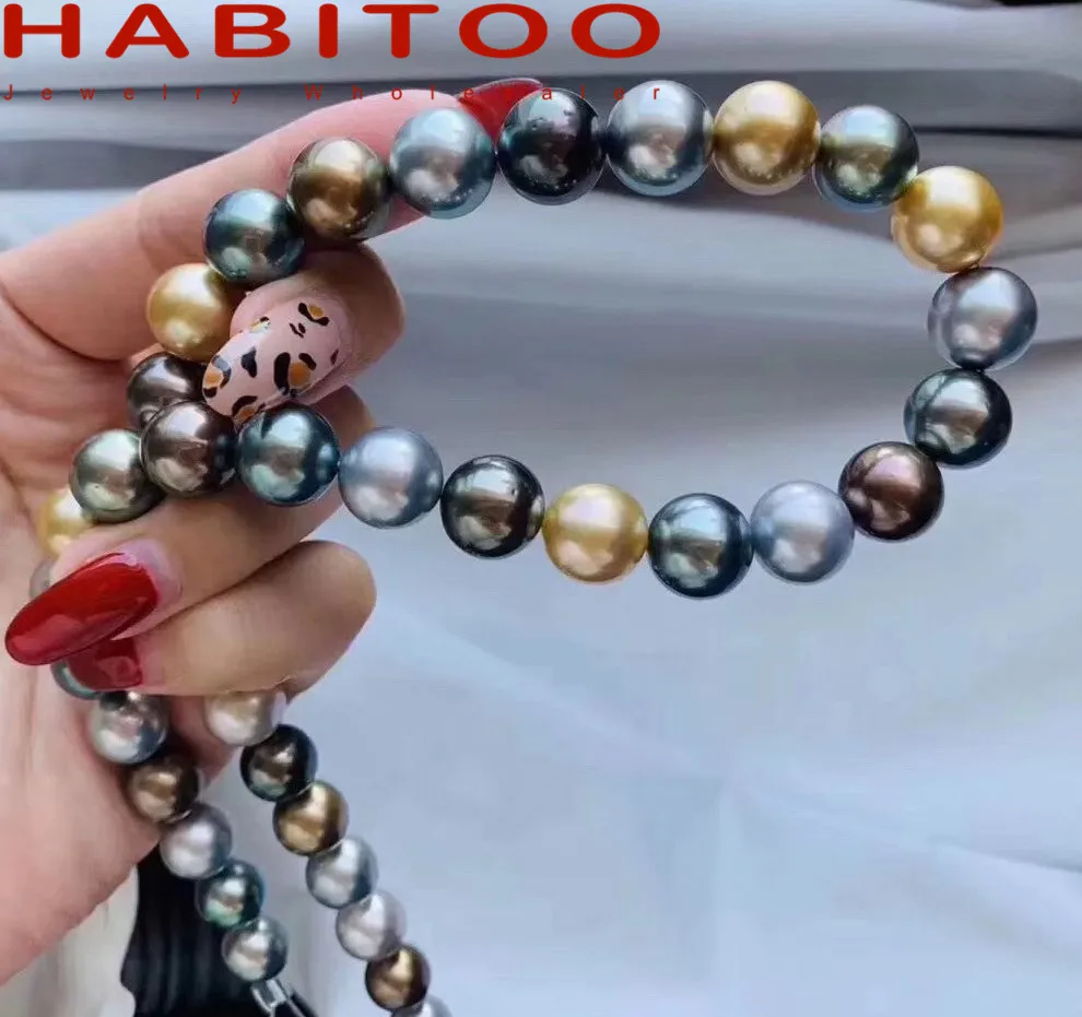 

Ожерелье-чокер женское из натурального жемчуга, 10-11 мм