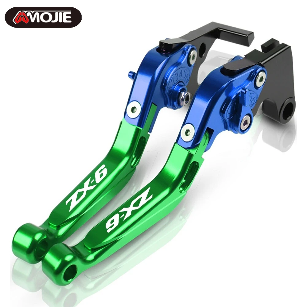 

Motorcycle CNC Adjustable Extendable Foldable Brake Clutch Levers ZX6 For Kawasaki ZX-6 1990 1991 1992 1993 1994 1995 1996 1997