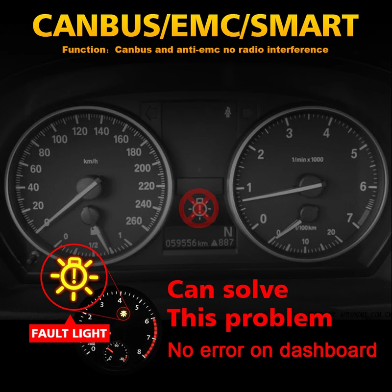 Hlxg 2шт последовательный боковой габаритный светильник Динамический указатель