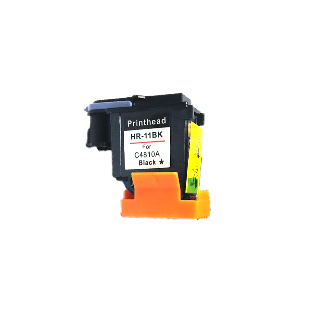 Black Печатающая головка совместимый для HP11 Замена для hp11 печатающая головка Designjet 70 100 110 500 510 500PS C4810A C4811A C4812A C4813A - Цвет: Black