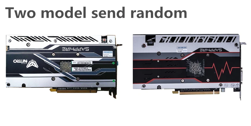 Оригинальные видеокарты SAPPHIRE RX 570 8 Гб видеокарты GPU AMD Radeon RX570 8 Гб видеокарты компьютерная игровая карта HDMI PCI-E X16 не майнит