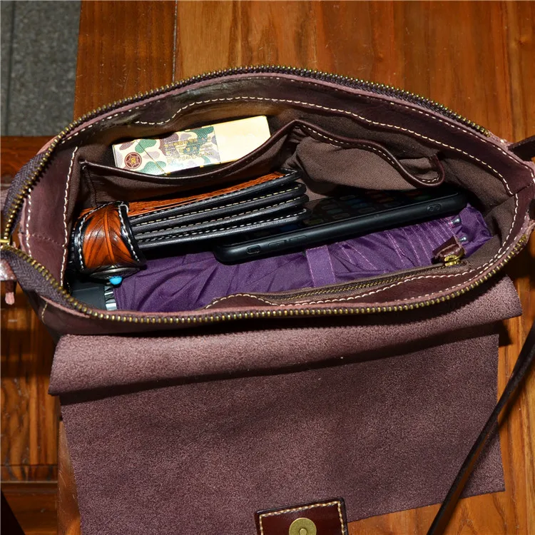 

Ladies' Luxury Designer Fashion Brand Vintage Genuine Leather Purses And Handbags Crossbody Shoulder Realer Bags For Women 2021