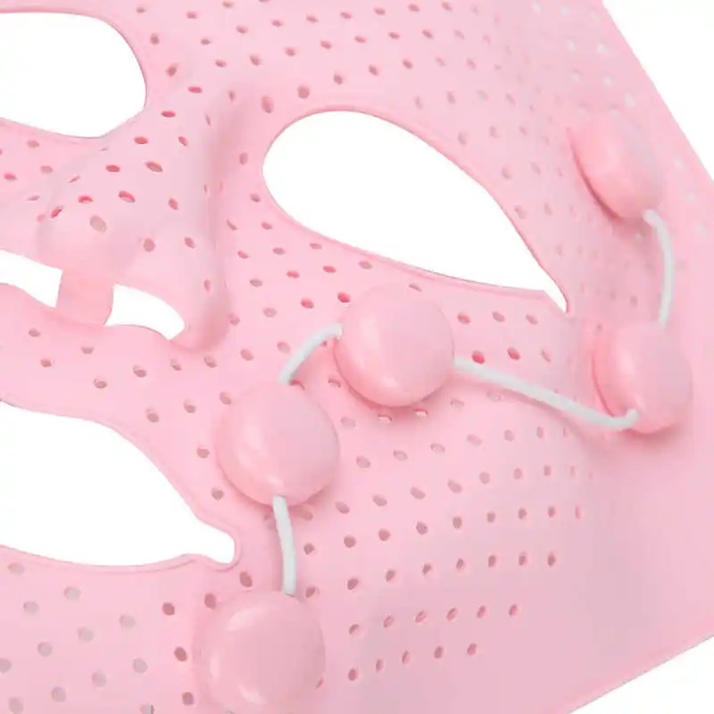 3D силиконовая маска для лица Электрический EMS V массажер крем против морщин и