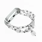 Новый браслет для часов из агата для Xiaomi Mi Band 6, ремешок, ювелирные изделия для Mi Band 4 5 Smart Mi Band 5, браслет с жемчугом