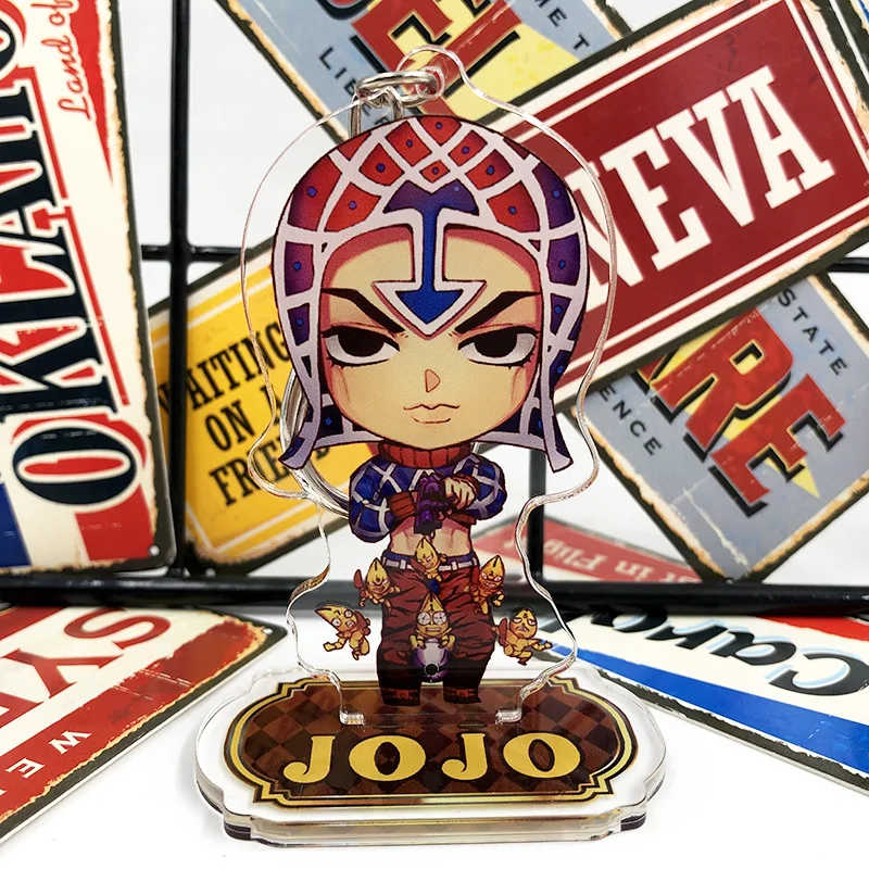 Японское аниме JoJo странное приключение Золотой ветер Ghirga Narancia Giovanna Cosplay фигурка