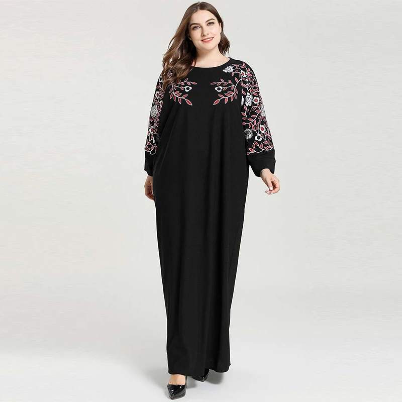 Мода Ближний Восток арабский большой размер женская исламская Турция вышитые с