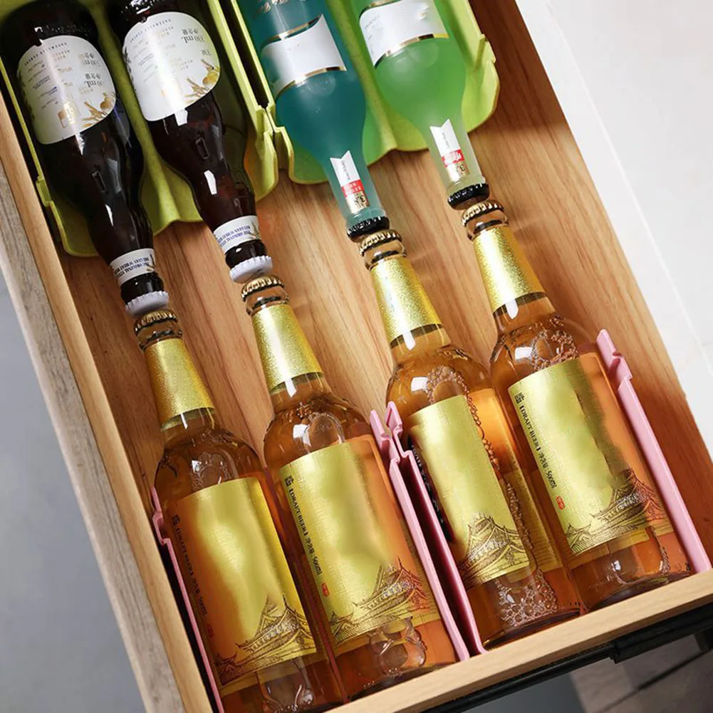 2 слота для хранения банок напитков фиксированная полка холодильника компактный