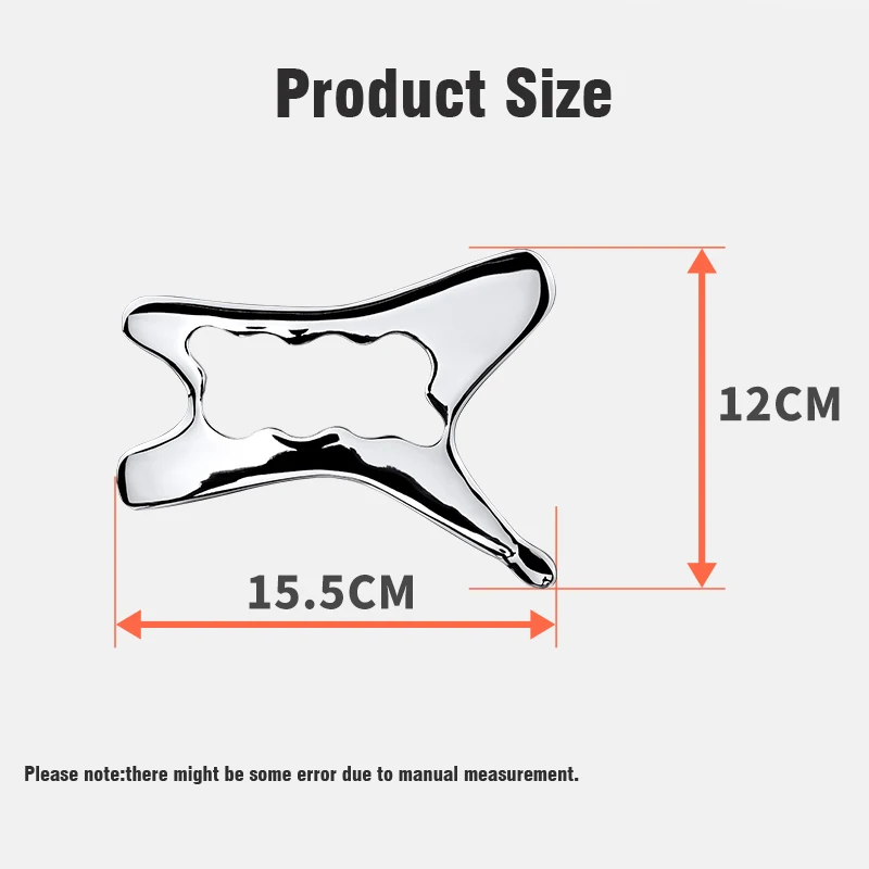 

IASTM Muscle Massage Tools Fascia Deep Tissue Massager Gua Sha Massage Tool Stainless Steel Whole Body Physical Therapy Massager