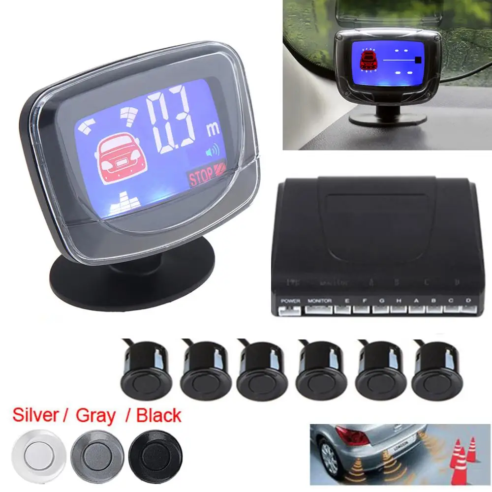 Водонепроницаемый звуковой сигнал заднего вида автомобильная система датчиков