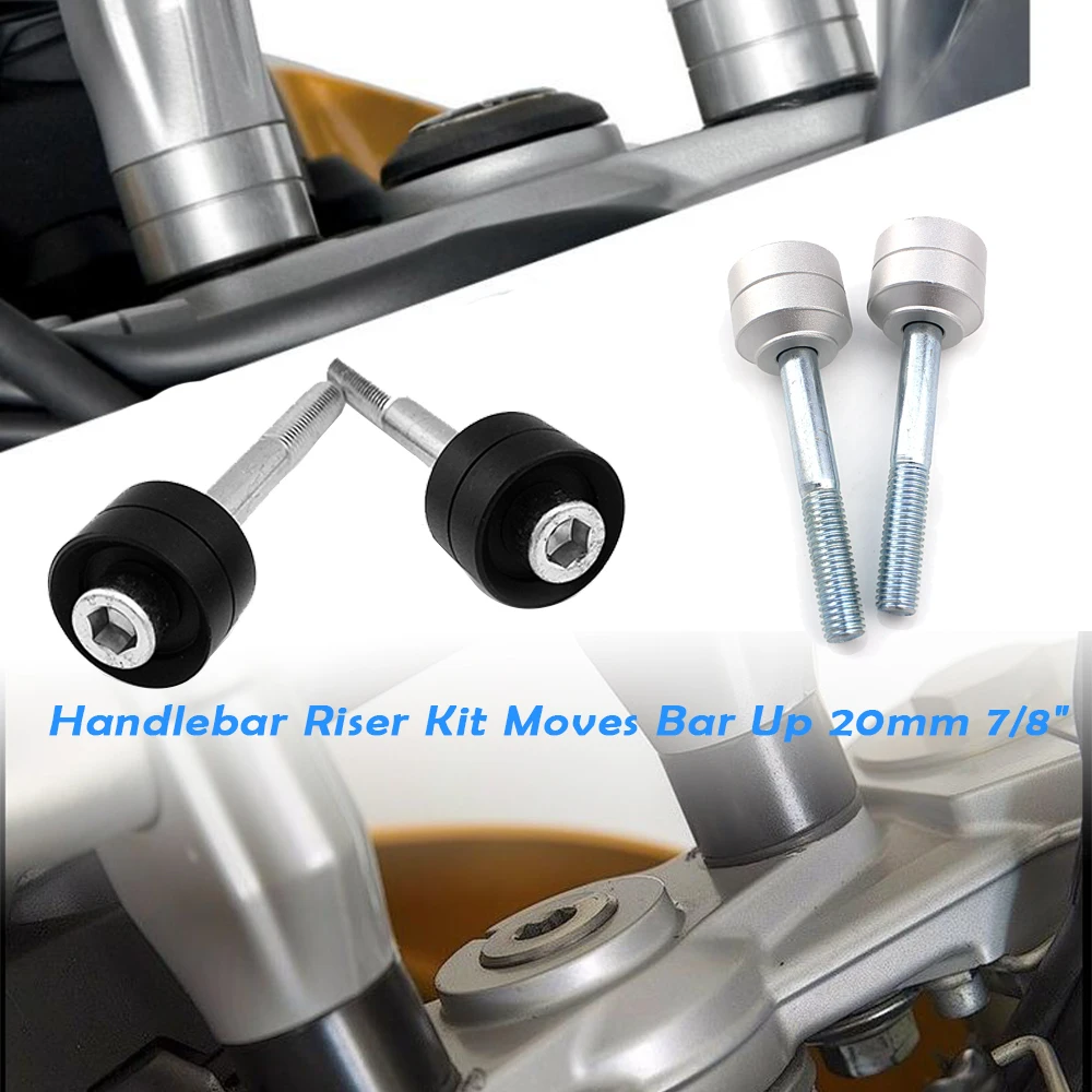F700GS F800GS ADV Руль Riser Kit движется бар вверх 20 мм 7/8 &quotдля BMW F650GS F 650 GS Twin 700GS 800GS 700 800