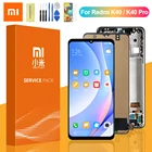 100% протестированный ЖК-экран для Xiaomi Redmi K40, рамка + дигитайзер сенсорного экрана для Redmi K40 Pro + K40 Ultra, ЖК-дисплей