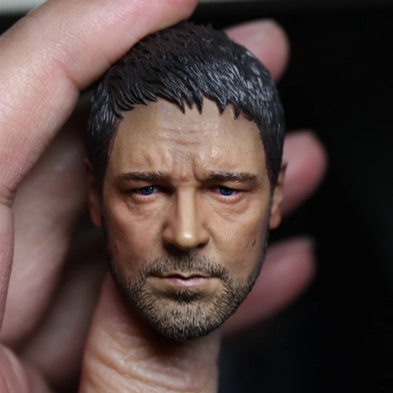 1/6 весы Гладиатор Рассел Кроу голова лепить для 12 &quotфигурку часть тела игрушки