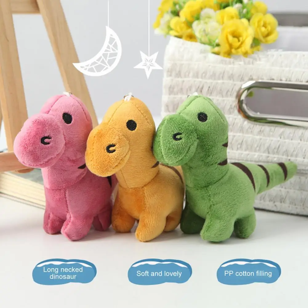 

Подвеска в виде динозавра Подвеска из плюша с длинной шеей, мягкая Весенняя спинка, мини-динозавр, плюшевая Подвеска для сувенира