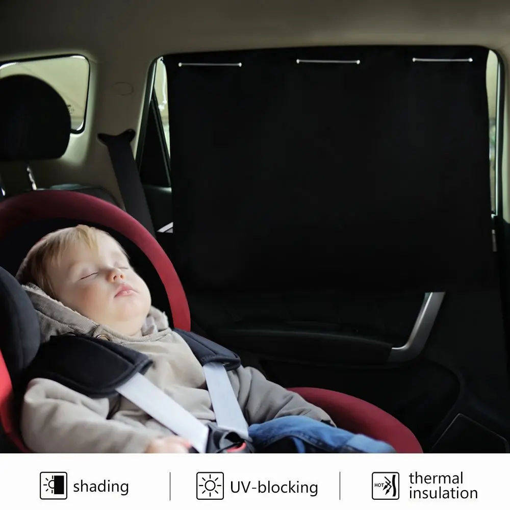 2 шт. автомобильные занавески на боковые окна автомобиля с присосками|curtain blinds|shade