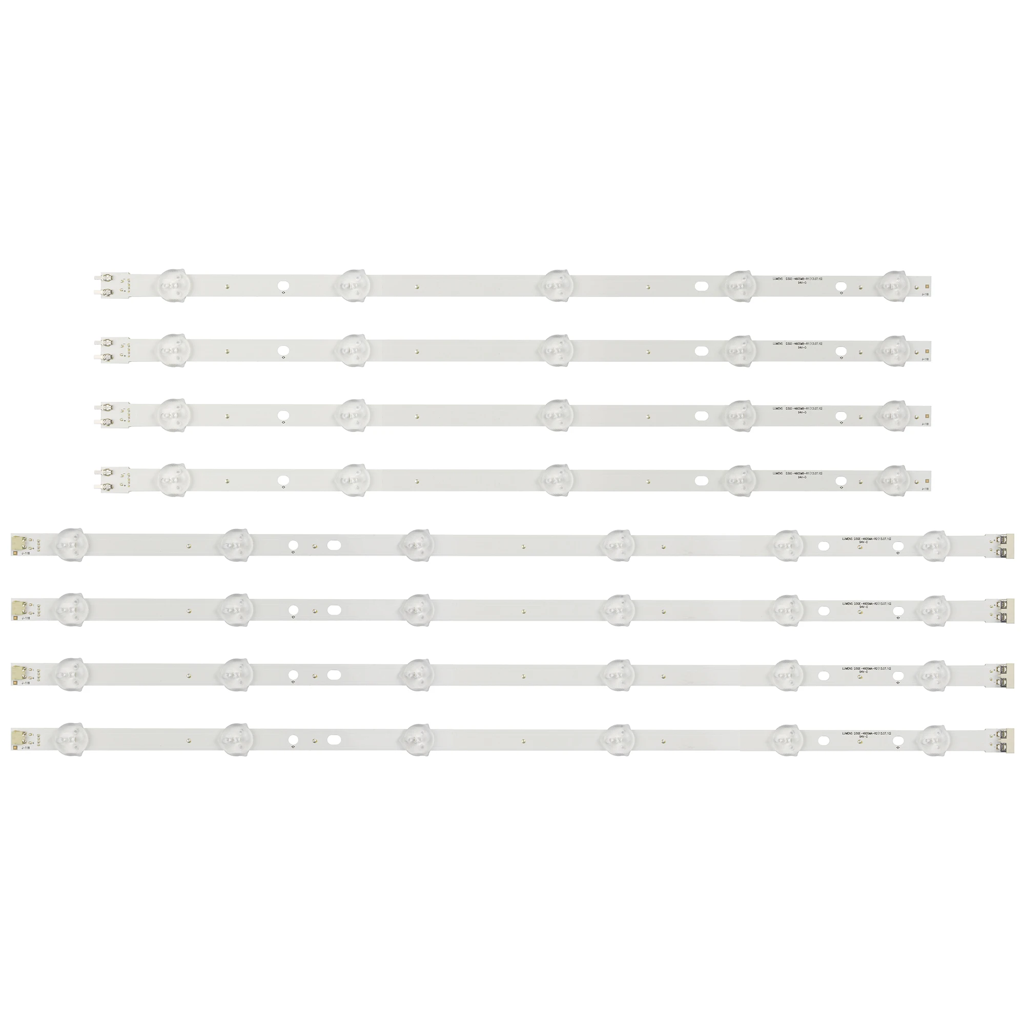 

8PCS TV led light strip fit for Samsung 46inch BN96-28769A BN96-28768A /D3GE-460SMA-R2 D3GE-460SMB-R2