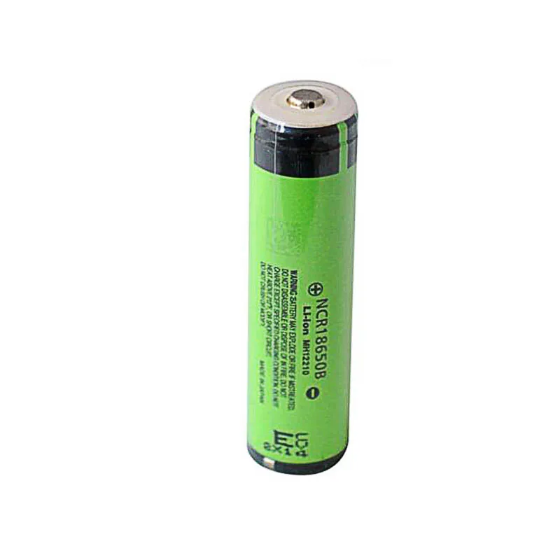 Литиевая аккумуляторная батарея Panasonic NCR18650B 100% в 3 7 18650 мАч для вентилятора