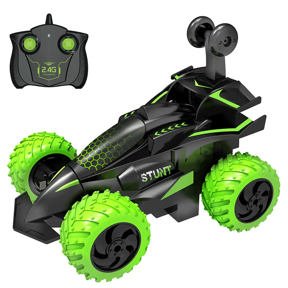 Newest RC Stunt Car 2.4Ghz 3D Rotating Drift Climbing Deformation Flip Kids Robot Electric Boy Toys Children | Игрушки и хобби