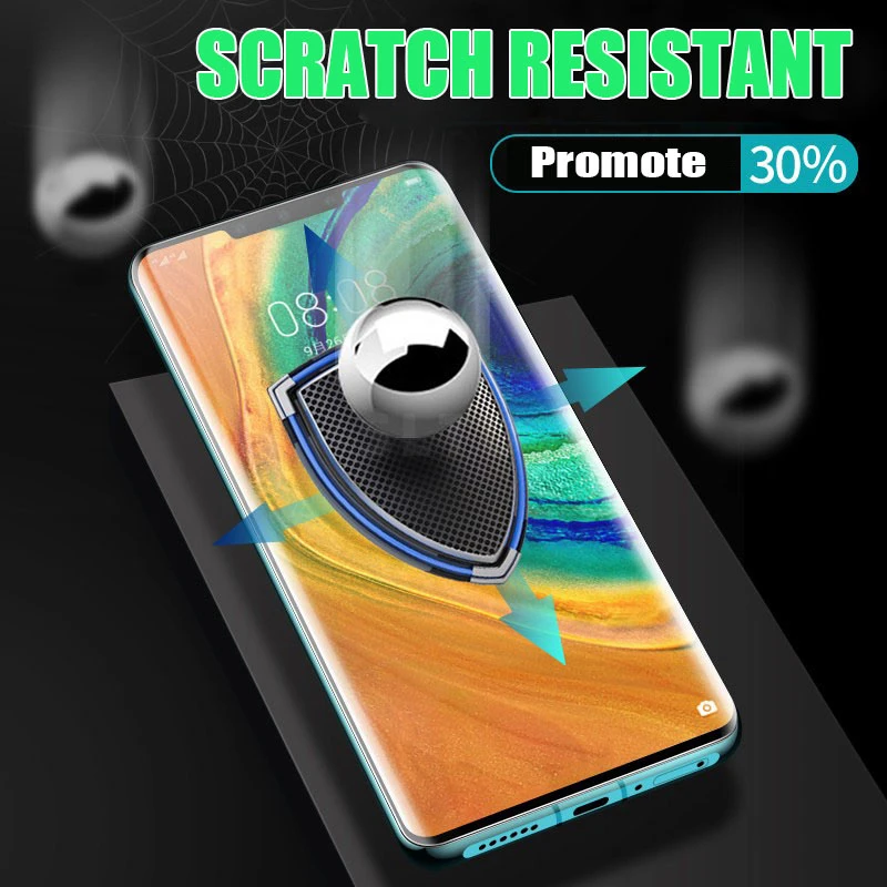 Гидрогелевая пленка для Huawei P20 P30 Pro Lite P Smart 2019 полное покрытие Защита экрана Mate 20 30