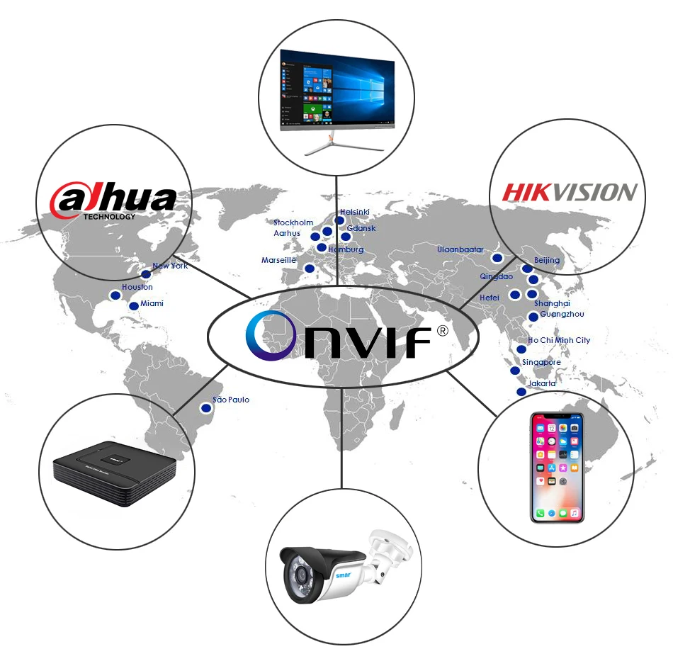 smar ultra hd cctv nvr para ip câmera de rede de metal gravador de vídeo onvif para sistema de segurança xmeye nuvem