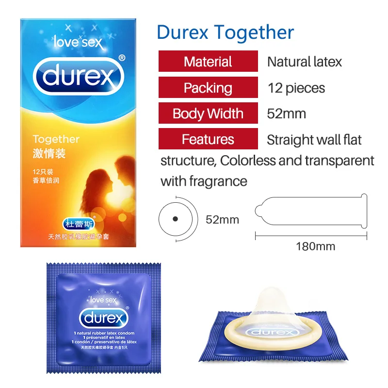 Презервативы Durex мужские ультратонкие натуральный латекс контрацепция с