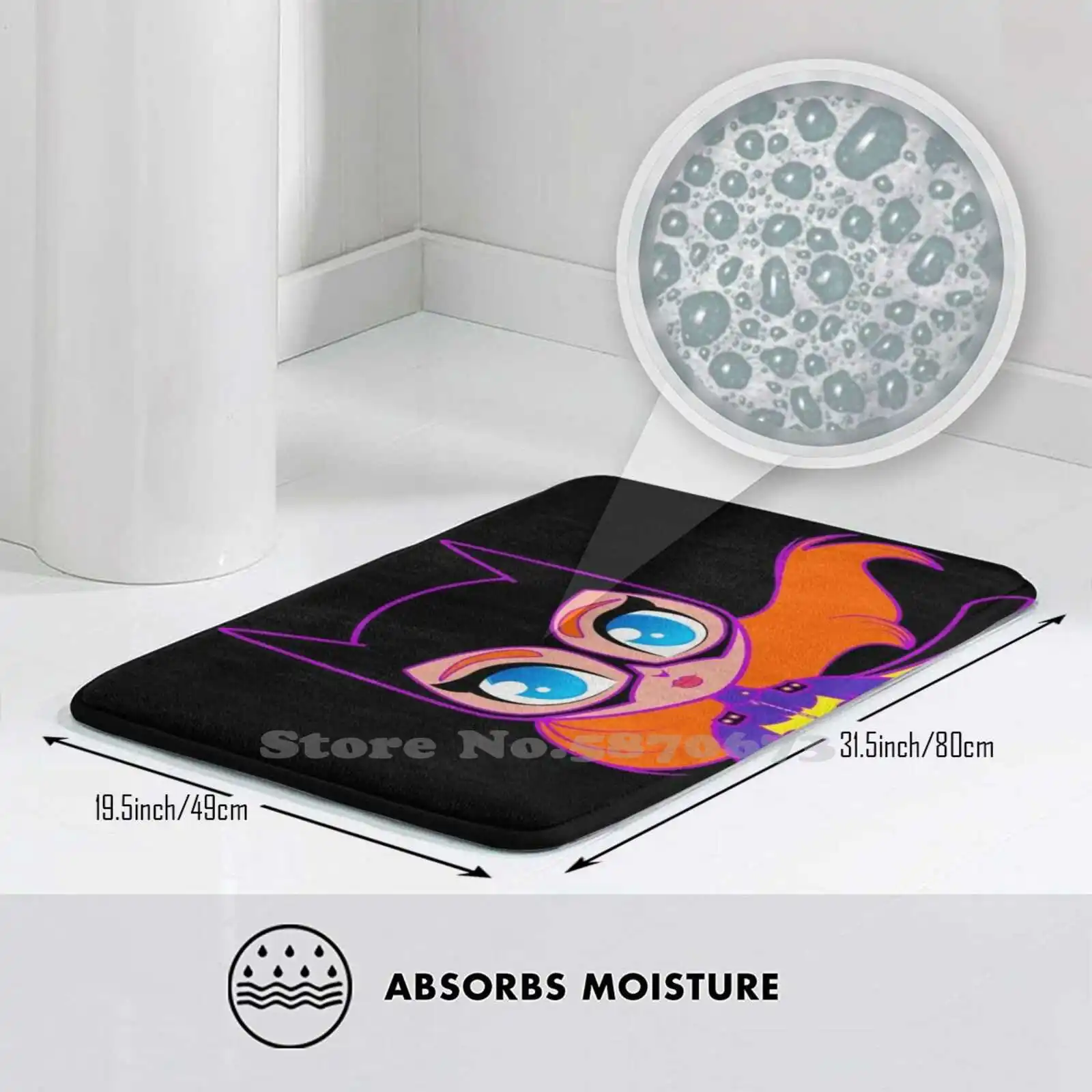 Женский мягкий комикс Барбара ветер летучая мышь-накидка