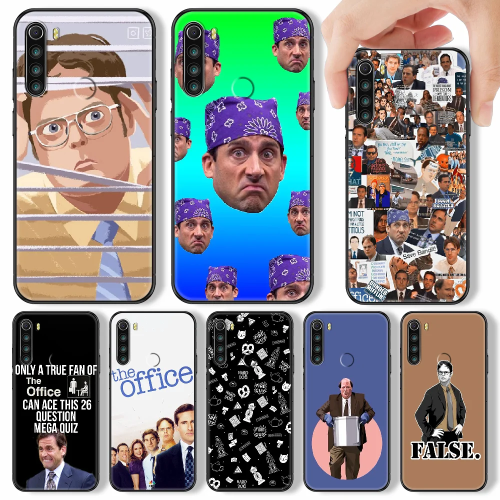 Майкл Скотт Офисный смешной чехол для телефона Xiaomi Redmi Note 7 8 9 10 7A 8T 9A 9T 9S 10S Pro черный роскошный бампер модный