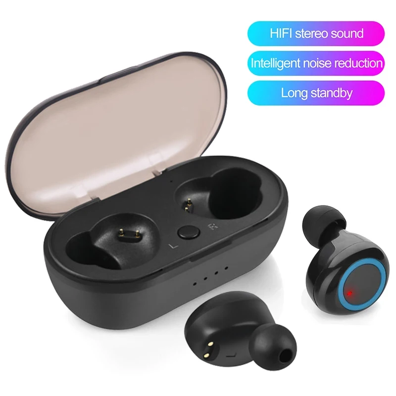 

TWS-стереонаушники Y50 с микрофоном и поддержкой Bluetooth 5,0