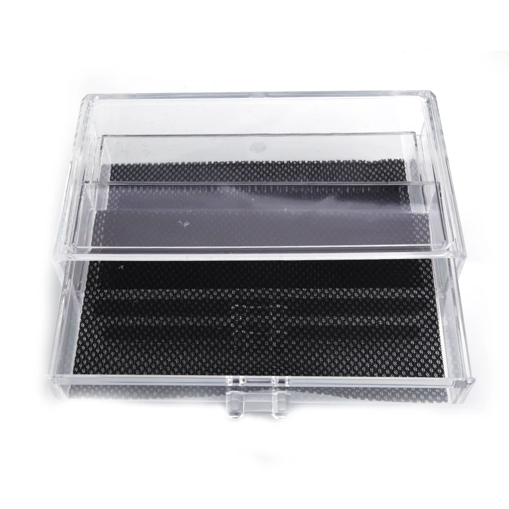 

SF-1005-1 Plastic Cosmetics Storage Container 3 Large Drawers Transparent180821320