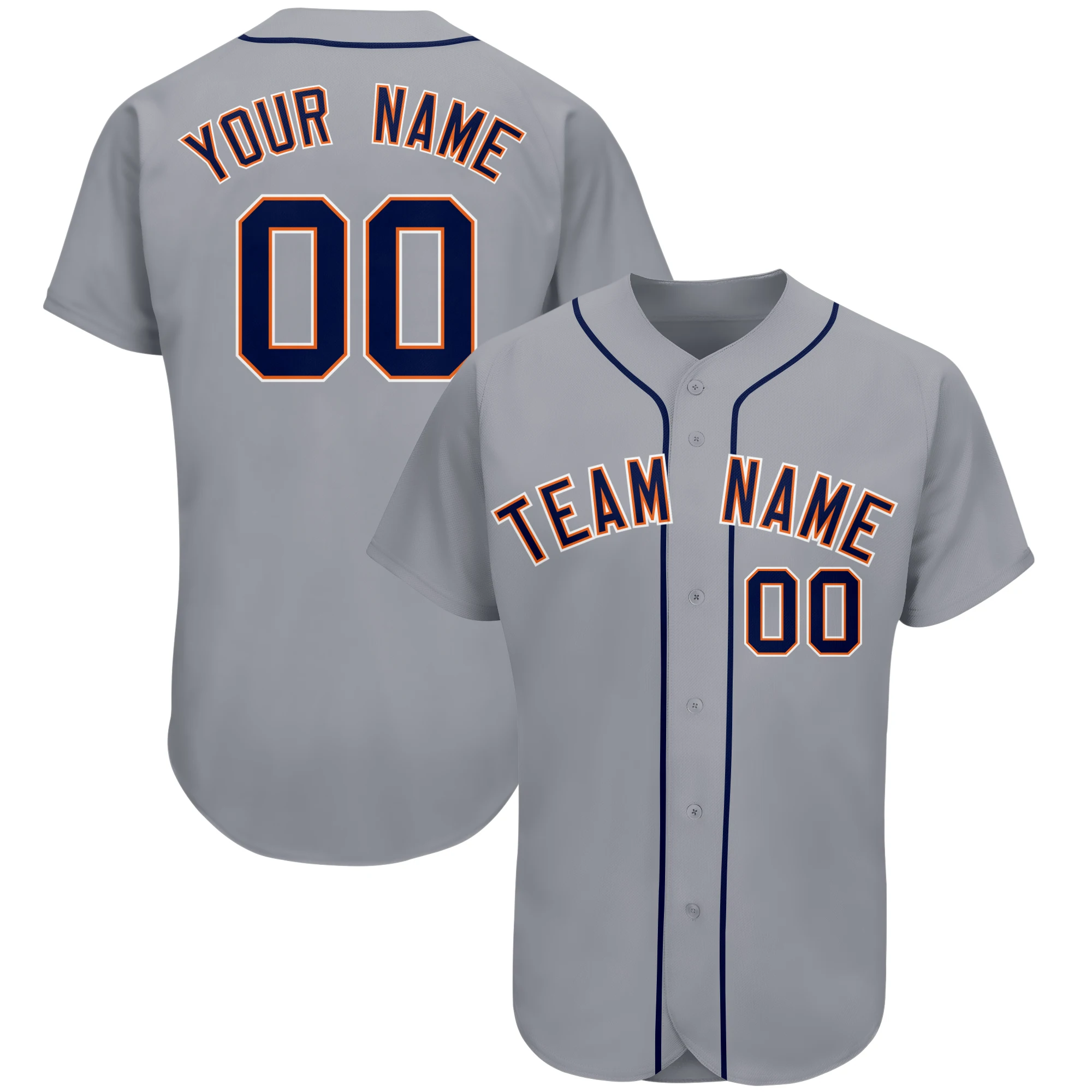 

Top Quality Design Your Own Baseball Jersey Sew Team/Your Name/Number Mesh Short-sleeve Sportswear for Men/Kids Outdoors/Indoors