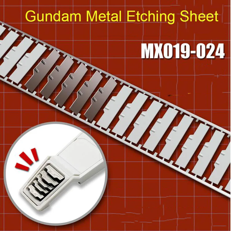 

Рассеянный металлический газовый травитель Gundam из нержавеющей стали, модификация модели MX019 ~ 024