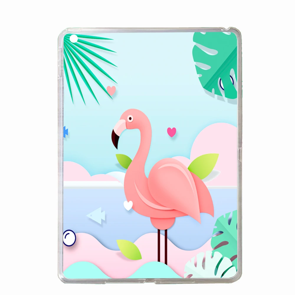 Мягкий чехол из ТПУ для Apple iPad 10,2(7th поколения) A2200 A2198 A2232 10,2-дюймовый печати силиконовый защитный чехол с подставкой