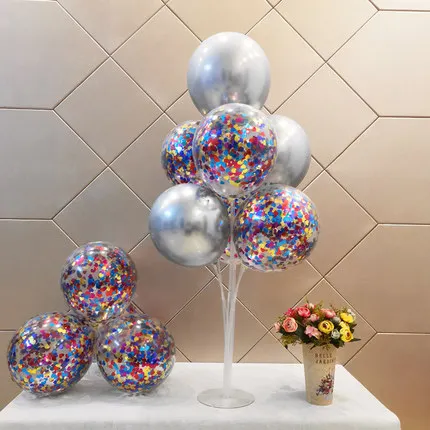 1 Набор воздушных шаров база подставка держатель для шарика колонна Baby Shower Дети День рождения Свадебные украшения принадлежности