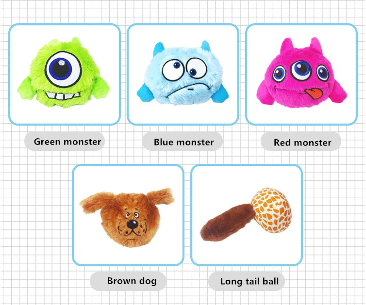 Игрушка для домашних животных Электрический мяч плюшевая молярная игрушка