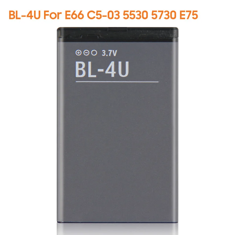 

yelping BL-4U Phone Battery For Nokia Asha 225 230 Batteries 1200mAh