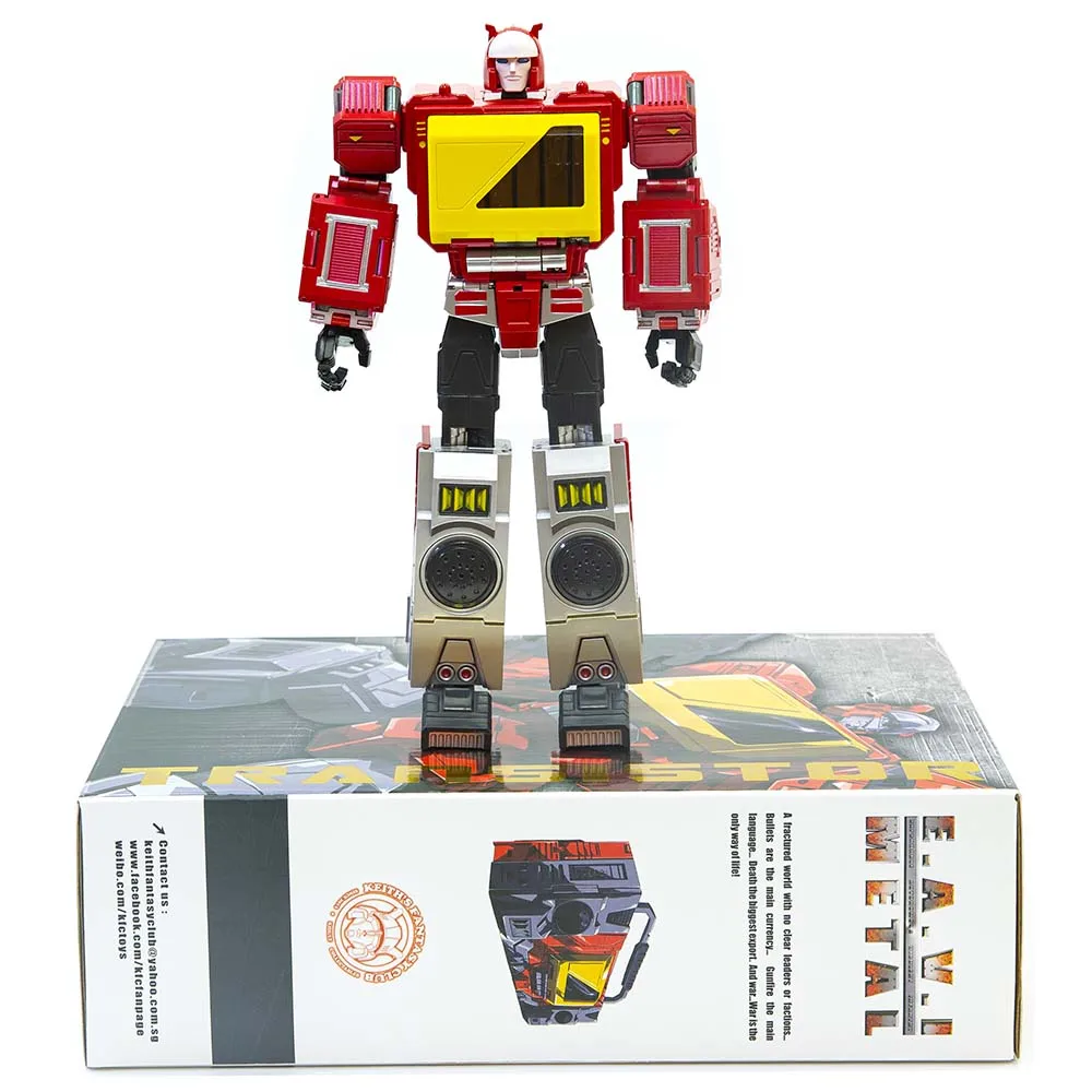 Новинка игрушки-трансформеры робот KFC игрушки металлическая подсветка