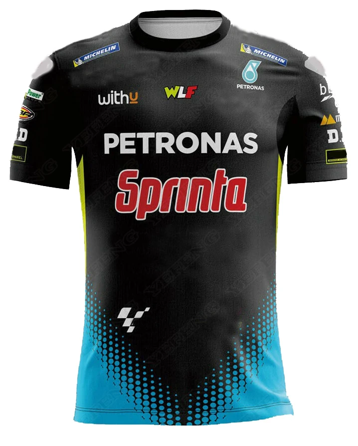 

Сезон 2021, принт Петронас для Yamaha Moto GP Ractory, гоночная команда, фанат машины, одежда для мотокросса, футболка, быстросохнущая футболка