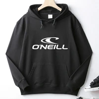 oneil 2021 popular white logo custom unique print pullover popular high quality pocket hoodie sweatshirt unisex top asian size