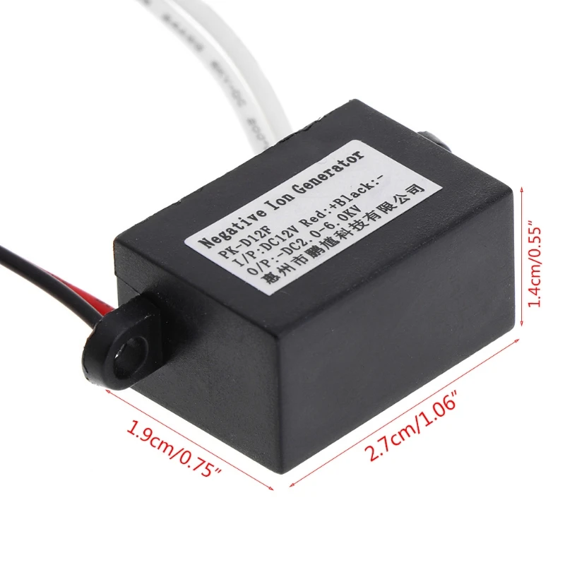 

Compact Air Negative Ion Anion Generator Ionizer Purifiers Cleaner Car Home Tool