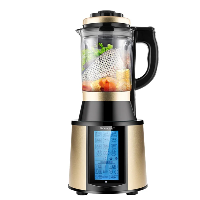 Household Food Blender Mixer Multifunctiond Wall Breaking Processor Stirring Juice Maker 1750ml Hot Cold Drink Extractor | Бытовая