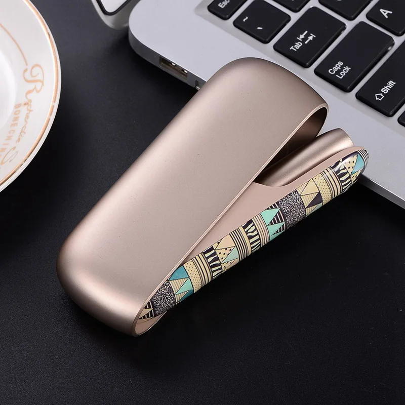 Сменный магнитные колпаки с принтом для Iqos 3 0 внешний чехол s Vape боковая крышка
