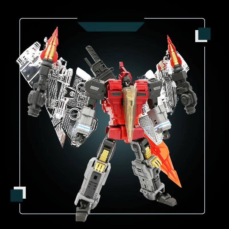 

Action Figure Robot Transformatie G-Creatie Dinosaurus Srk-04 Srk04 Blade Swoop Shuraking Combiner Reissue Model Kid Toy Gift